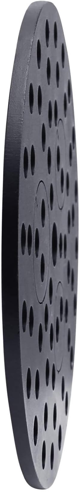 8" Cast Iron Drain Cover with Removable Drain Ports, Garage Drain Cover, Floor Drain, Floor Strainer