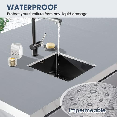Drawer and Shelf Liner for Kitchen Cabinets, 24IN X 30FT