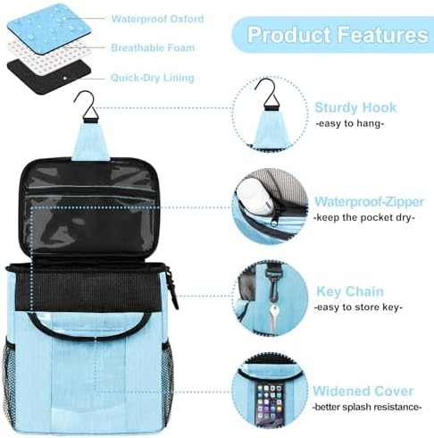 Attmu Mesh Shower Caddy Portable for Dorm Room Essentials, Shower Tote Bag