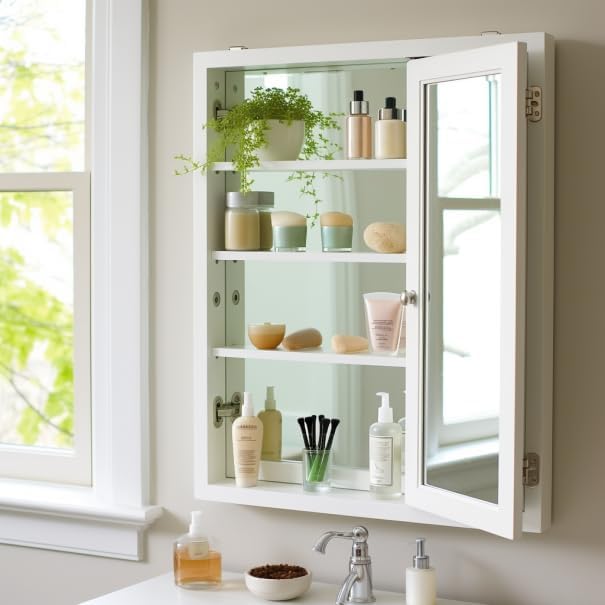 Upgrade Your Medicine Cabinet with a Sturdy Replacement Shelf- Full Lengths (12", 12.5",12.75", 13", 13.25", 13.5", 13.75", 14" and 14.5") - Depth 3 Inches | Warp Resistant Plywood (13 Inch)