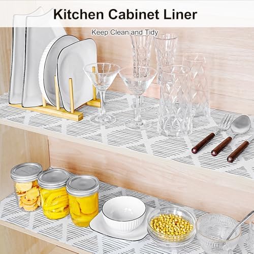 Drawer and Shelf Liner for Kitchen Cabinet Non-Adhesive 12in x 10FT