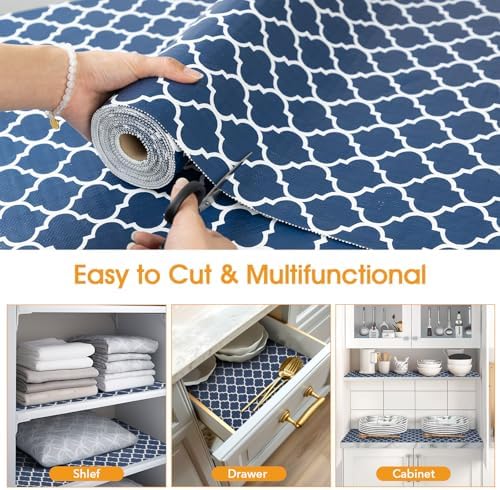 Shelf and Drawer Liner for Kitchen Cabinet Non-Adhesive Non Slip