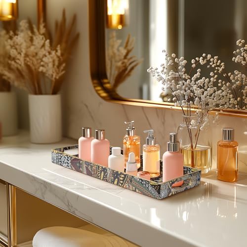MAONAME Bathroom Vanity for Countertop, Plastic Decorative Trays