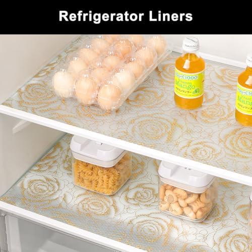 Cooyes Shelf Liner Non-Adhesive EVA Cabinet & Drawer Liner 11.8" x 360"