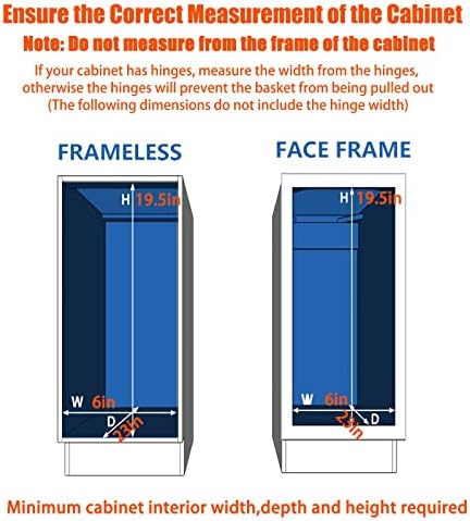 ROOMTEC Pull Out Cabinet Organizer for Narrow Cabinet (5" W X 21" D), Kitchen Cabinet Organizer and Storage 2-Tier Cabinet Pull Out Shelves Under Cabinet Storage for Kitchen, Chrome