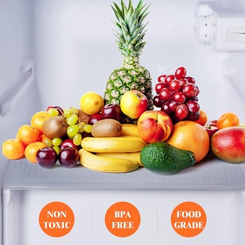 Mcrbeay 17.5" X 120" Refrigerator Liners Shelf Liner Washable