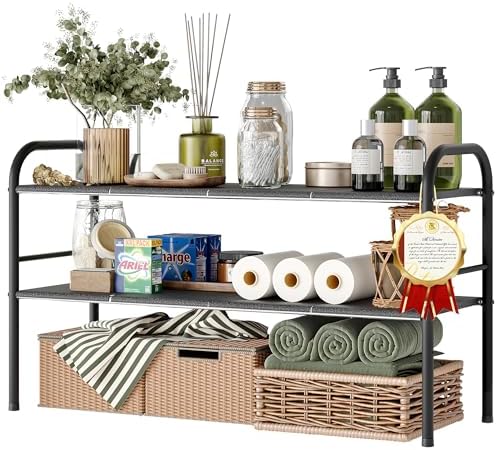 Under Sink Organizers and Storage,Expandable under cabinet organizer Shelf