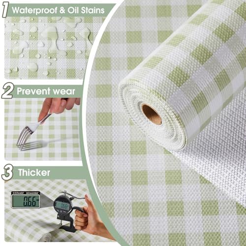 Drawer and Shelf Liner for Kitchen Cabinets, 12IN X 20FT