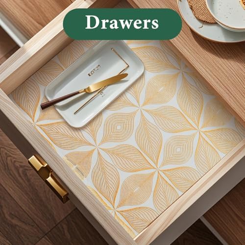 3D Drawer and Shelf Liner for Kitchen Cabinet: 12 in X 30 Ft Waterproof
