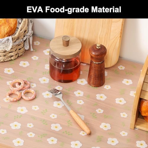 Cooyes Shelf Liner Non-Adhesive EVA Cabinet & Drawer Liner 24" x 120"