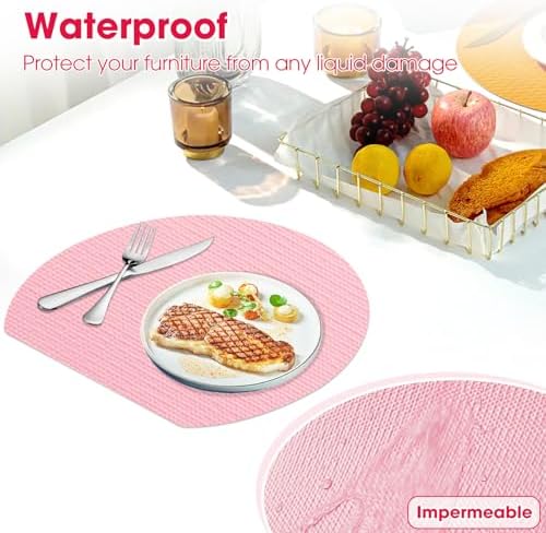 Drawer and Shelf Liner for Kitchen Cabinets, Pink, 12IN X 10FT