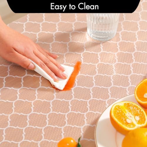 Cooyes Shelf Liner for Kitchen Cabinets, Non‑Adhesive Drawer Liner