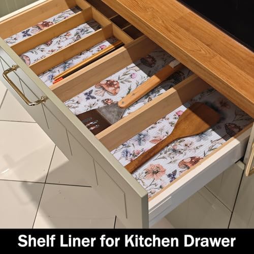 Mushroom Shelf Liners Non Adhesive 12IN x 20FT