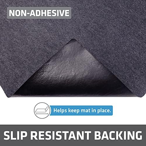Drymate Premium Under Sink Mat Waterproof Liners, 24”x29”, 12-Pack Charcoal
