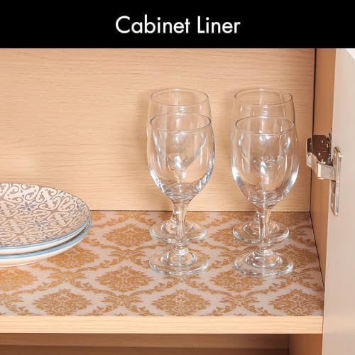 Cooyes Shelf Liner, Non Adhesive Kitchen Drawer and Cabinet Liner