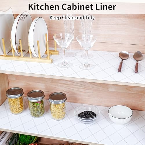 Drawer and Shelf Liner for Kitchen Cabinet Non-Adhesive 24in x 10FT