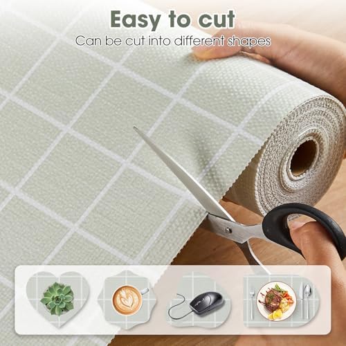 Drawer and Shelf Liner for Kitchen Cabinets, 12IN X 10FT