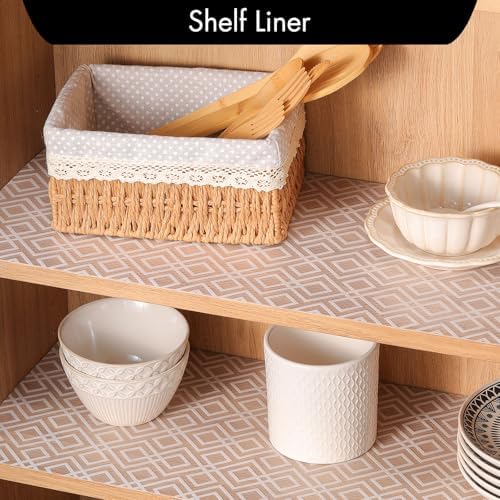 Cooyes Shelf and Drawer Liner for Kitchen Cabinets – Non-Adhesive