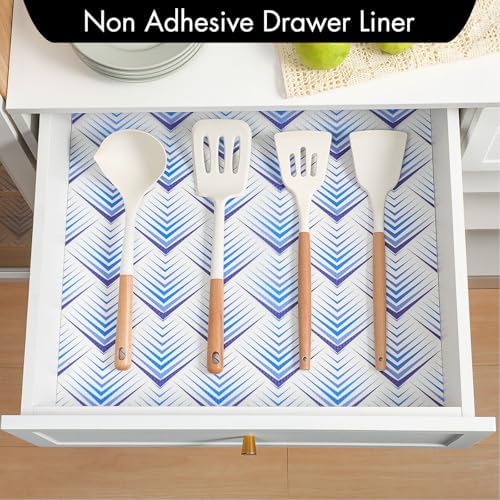 Cooyes Shelf and Drawer Liner for Kitchen Cabinets – Non-Adhesive