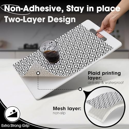 Drawer and Shelf Liner for Kitchen Cabinets, 12IN X 20FT