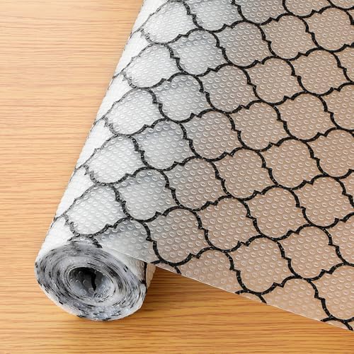 Cooyes Shelf and Drawer Liners for Kitchen, Non Adhesive Cabinet Liner