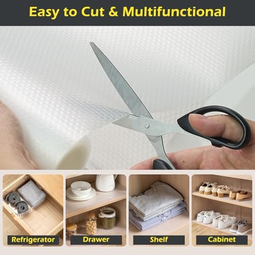 Shelf Liner, Waterproof Refrigerator Liner, Drawer Liners