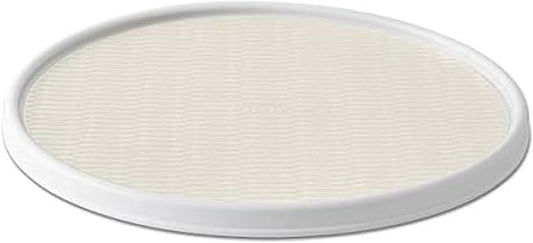 Copco Non-Skid Pantry Cabinet Lazy Susan Turntable, 18-Inch, Charcoal/Light Gray