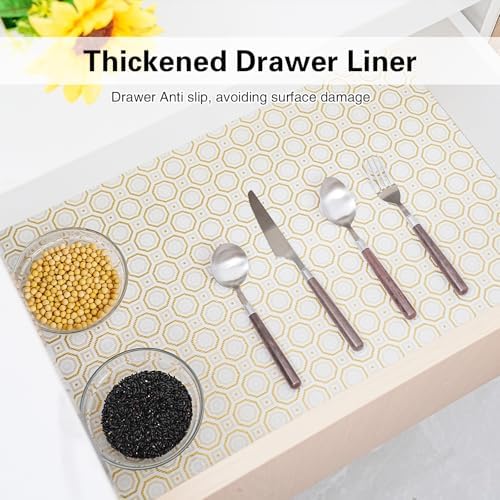 Drawer and Shelf Liner for Kitchen Cabinet Non-Adhesive 18in x 20FT