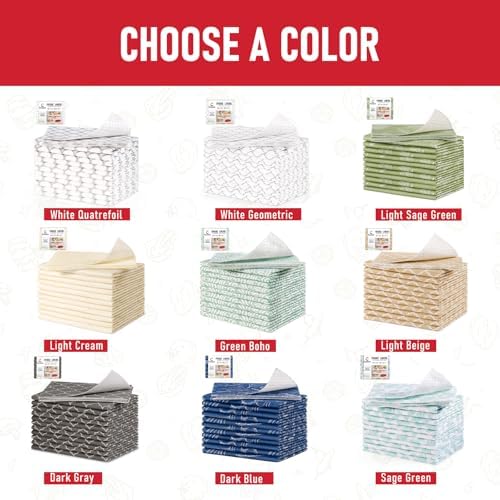 Cooyes 6 Pack Refrigerator Shelf Liners for French Door Fridge, 17.7" × 36" Extra Large, Non-Slip Fridge Mats Machine Washable, Refrigerator Drawer Liner for Glass Shelves Kitchen Cabinet