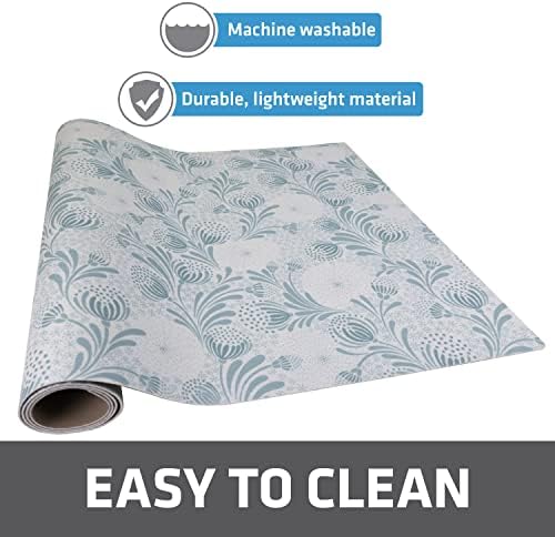 Drymate Premium XL Under Sink Mat, Waterproof Liners, 24”x59”, Light Blue