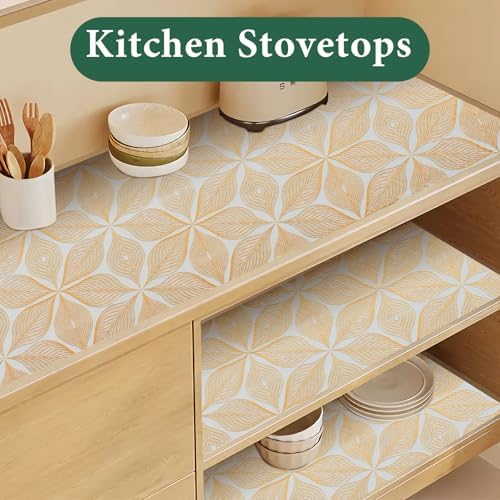3D Drawer and Shelf Liner for Kitchen Cabinet: 23.6 in X 30 Ft Waterproof