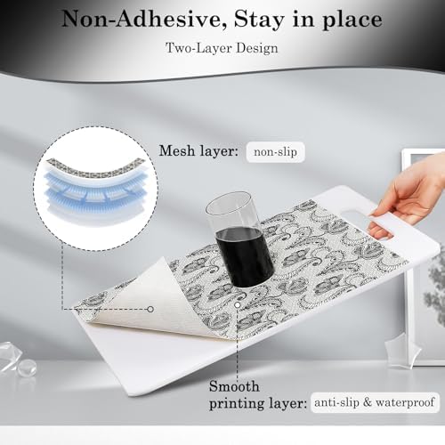 Drawer and Shelf Liner for Kitchen Cabinets, 18IN X 10FT