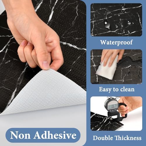 Drawer and Shelf Liner for Kitchen Cabinet: 12 in X 30 Ft Non Slip