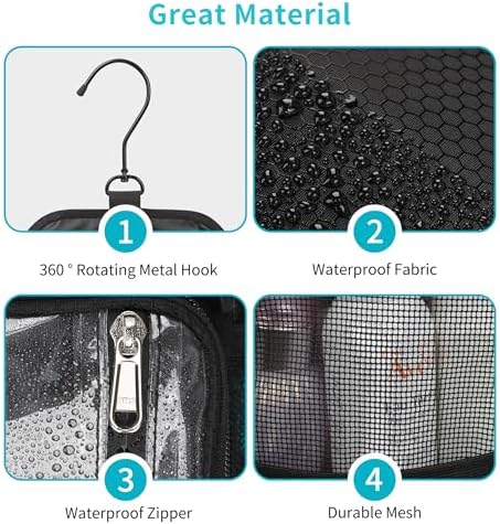 Shower Caddy Portable Mesh Shower Bag for College Dorm Room Essentials