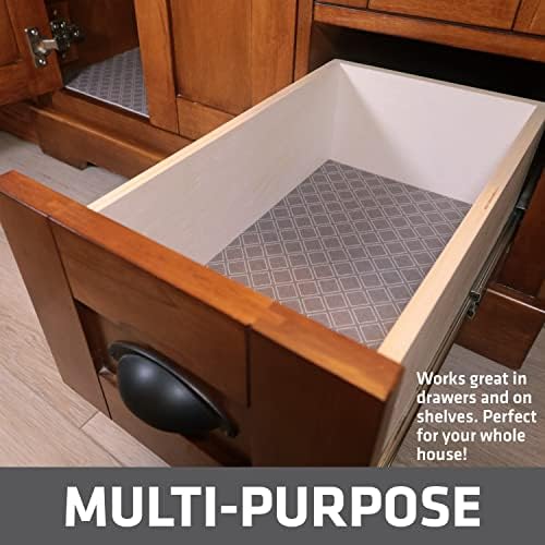 Drymate Premium XL Under Sink Mat, Waterproof Liners, 24”x59”, Taupe