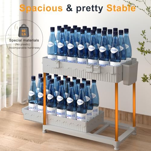 Sevenblue 3-Pack 2-Tier Under Sink Organizers with Sliding Drawers
