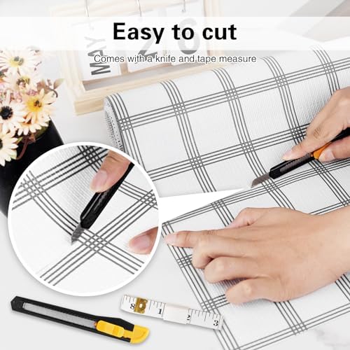 Drawer and Shelf Liner for Kitchen Cabinet Non-Adhesive 12in x 30FT
