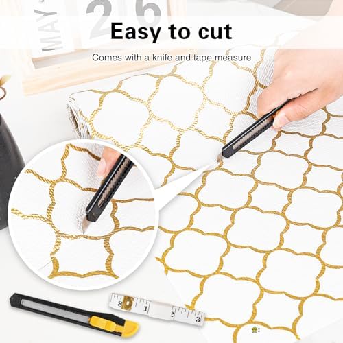 Drawer and Shelf Liner for Kitchen Cabinet Non-Adhesive 24in x 10FT