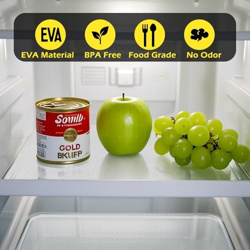 Shelf Liner, Refrigerator Liner, Drawer Liners for Kitchen Cabinet