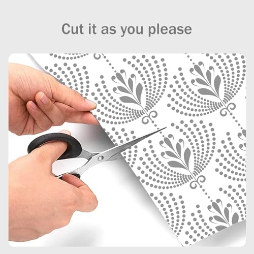 Under The Sink Mat, 24 X 36 in, Durable Premium Mats Protect Kitchen and Bathroom Cabinets (Grey3)