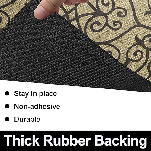 AiBOB Waterproof Under Sink Mat, Absorbent Cabinet Protector, 24" x 68"