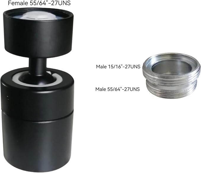 Big Angle Rotate Kitchen Sink Faucet Attachment, faucet nozzle aerator,faucet extender, swivel dual flow sprayer