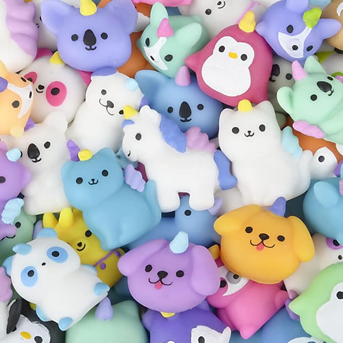 Mystical Bath Bombs for Girls and Boys with Surprise Toys Inside (6 Pack) - Large Bubble Bath Bombs for Kids - Fruity Scents, Fizzies, Made in USA, Mystic Animal - Ideal Holiday Gift by Two Sisters