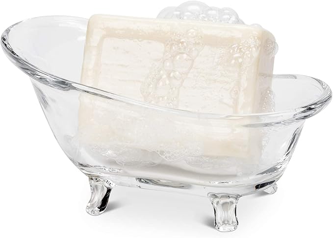 Abbott Collection, Soap Dish Glass Bathtub
