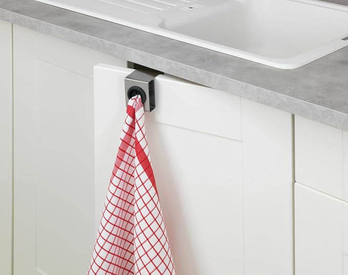 Wenko "Push Kitchen/Door Hook, Silver