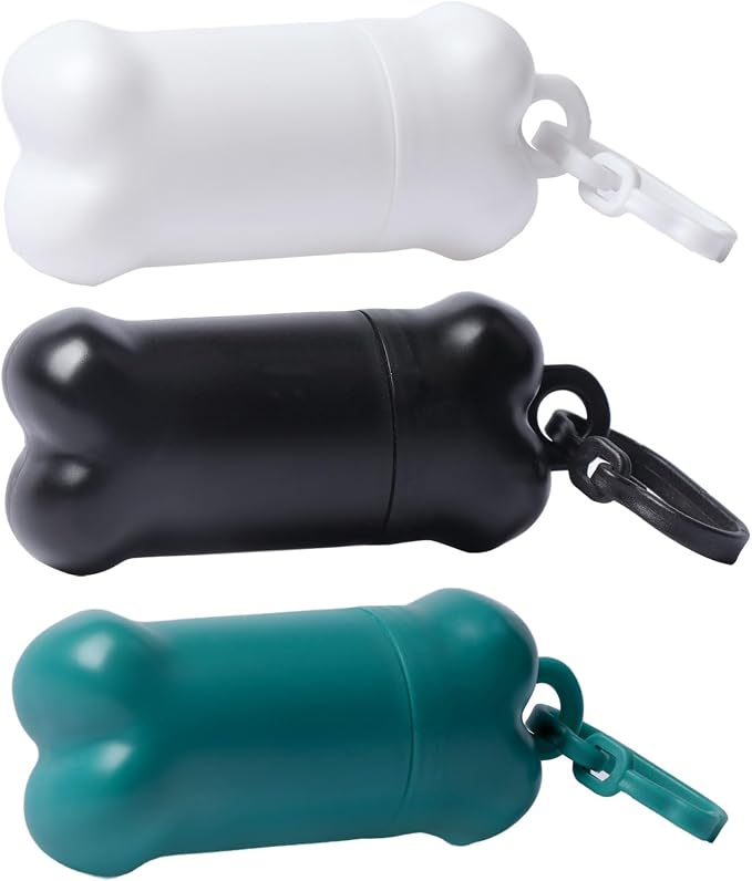 3 Pieces Portable Treat Holder Small | Mini Dog Treat Pouch for Training, Dog Treat Bag for Leash and Travel Treat Container Dispenser Airtight
