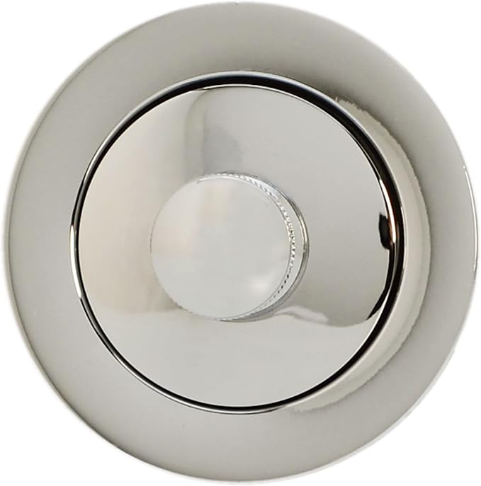 Westbrass D3324-05 1-1/2" NPSM Pull & Drain Bathtub Plug, Coarse Thread, Polished Nickel