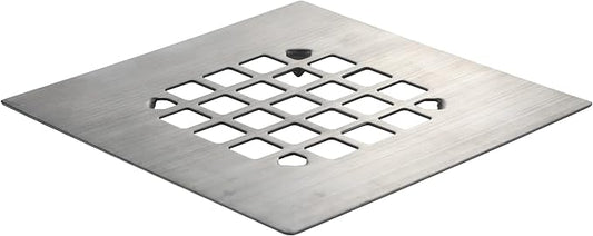 Danco 11045 Snap-In Shower Strainer & Drain Cover, Brushed Nickel