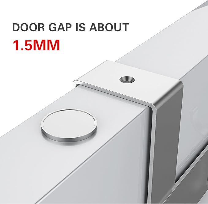 Door Hooks Hanger Rack, Aluminum Utility Organizer Holder for Kithchen Bathroom, 6 Hooks Over the Door Hanger Silver