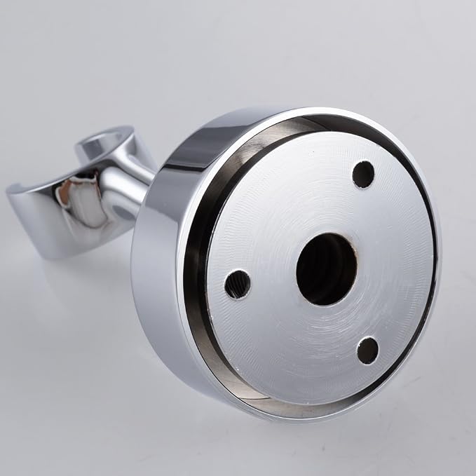 Shower Head Holder Handheld Wand Holder Shower Handle Holder Wall Mount,Shower Sprayer Holder RV Shower Adjustable Showerhead Bidet Spray Head Holder,Polished Chrome